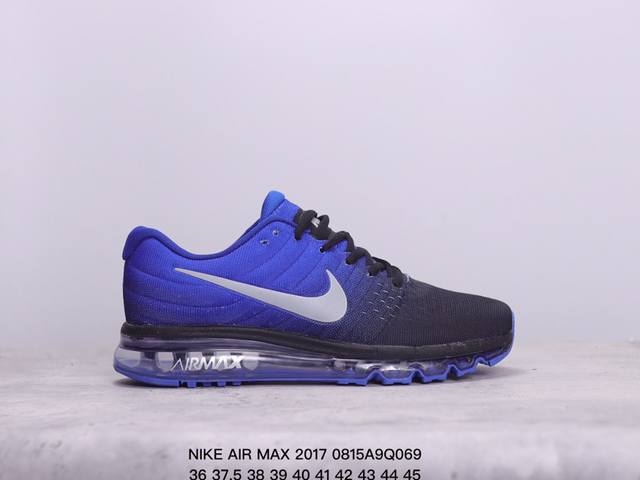 nike Air Max 2017 耐克17款大气垫 针织透气面 舒适脚感软底 耐磨缓震运动休闲跑鞋 尺码36-45 xm0815Q069