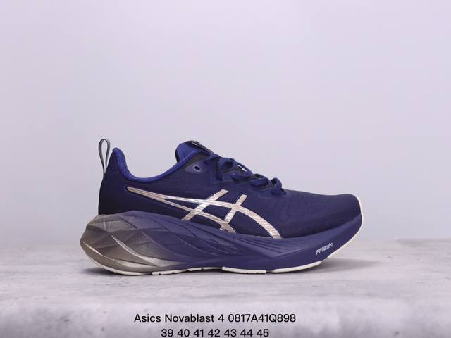 公司级asics Novablast 4 轻量跑鞋 低帮轻量透气缓震休闲运动跑步鞋 货号:101 45-400 尺码:39-45 xm0817Q898 - 点击图像关闭