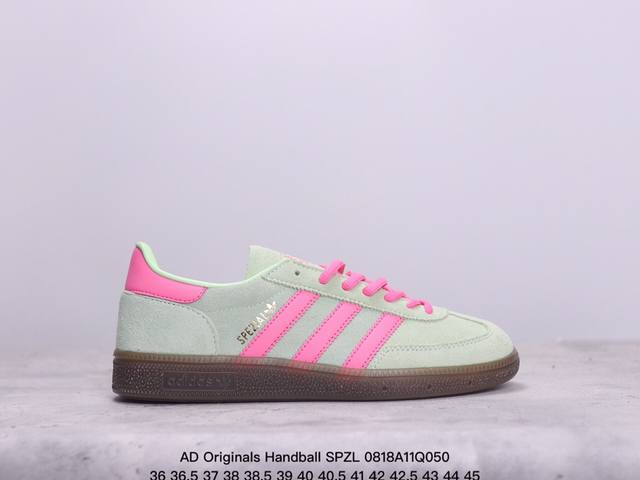 公司级 Ad Originals Handball Spzl 手球运动员系列百搭休闲运动板鞋 Ef5747 这款来自阿迪达斯的这款handball Spzl前身