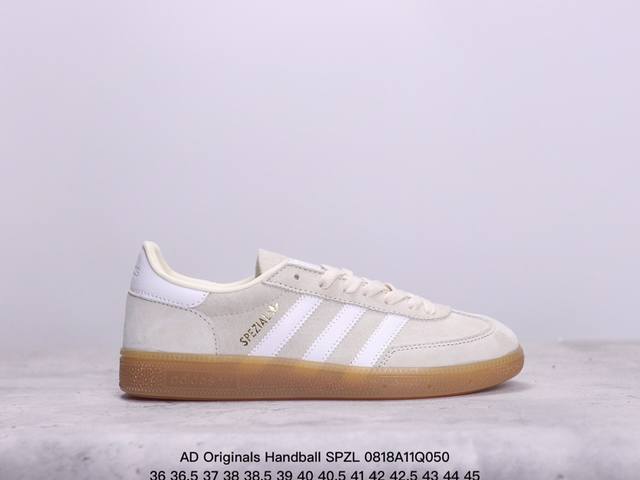 公司级 Ad Originals Handball Spzl 手球运动员系列百搭休闲运动板鞋 Ef5747 这款来自阿迪达斯的这款handball Spzl前身