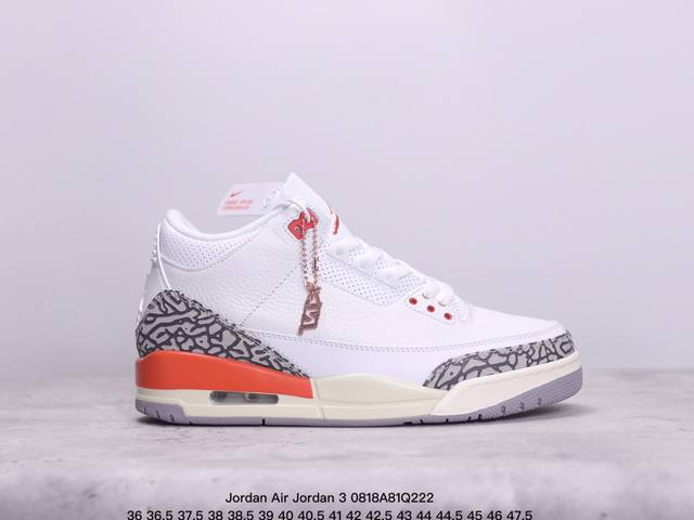 jordan Air Jordan 3 Wmns Georgia Peach 减震防滑耐磨 中帮 复古篮球鞋女款 xm0818Q222