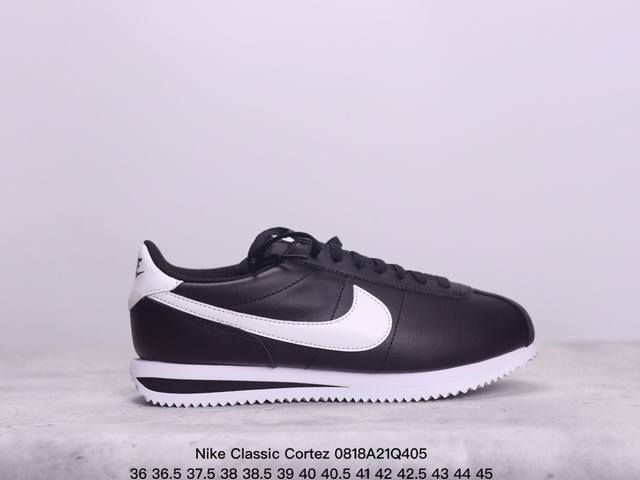 公司级耐克nike Classic Cortez 全新配色 经典轻便舒适男子阿甘鞋休闲跑步鞋运动鞋，纯粹而执着的精神，使得cortez种在了一代人的心里，无论是