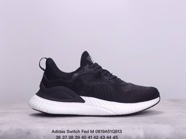 公司级阿迪adidas Switch Fwd M阿尔法系列 公司级真标真爆 休闲运动套脚慢跑鞋 德国continental马牌橡胶外底 升级爆米花 极具踩”屎“ - 点击图像关闭