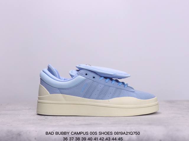 阿迪达斯 Bad Bubby Campus 00S Shoes 经典运动滑板鞋 面包鞋 坏痞兔米 致敬友谊之美的经典运动鞋，这款adidas经典运动鞋，以真挚的