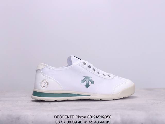 公司级迪桑特 Descente Chron 舒适简约 防滑帆布鞋 xm0820Q050