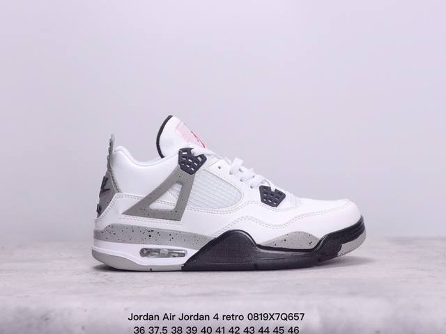 jordan Air Jordan 4 Retro 初号机潮流 中帮复古篮球鞋男女款 xm0820Q657