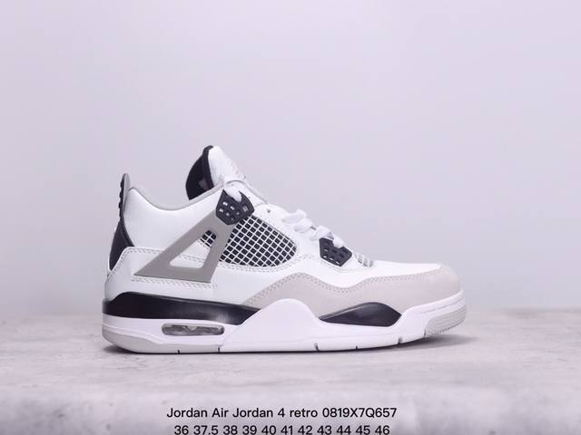 jordan Air Jordan 4 Retro 初号机潮流 中帮复古篮球鞋男女款 xm0820Q657