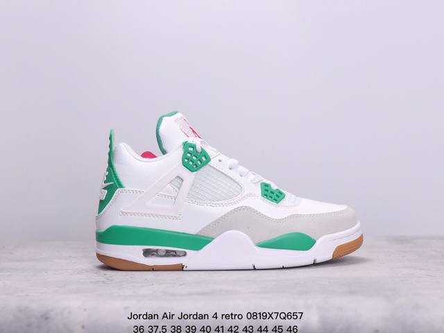 jordan Air Jordan 4 Retro 初号机潮流 中帮复古篮球鞋男女款 xm0820Q657