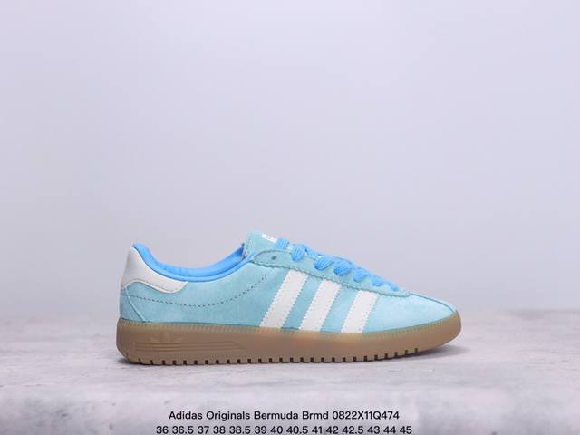 公司级adidas Originals Bermuda Brmd 时尚复古 耐磨轻便 低帮板鞋 货号:Ih0301 尺码:36 36.5 37 38 38.5