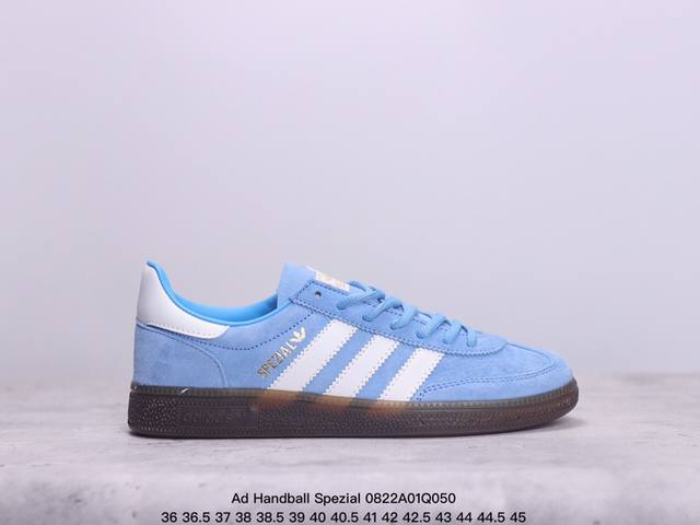 公司级ad Handball Spezial 复古单品 阿迪达斯经典款复古休闲板鞋 #原厂原档案开发出品 皮料切割干净无任何毛边 鞋型细节完美 超高清洁度 货号