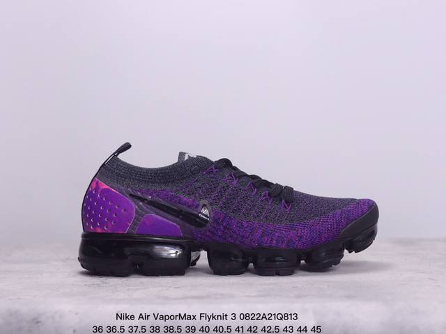 真标nike Air Vapormax Flyknit 3耐克全掌大气垫透气跑步鞋 货号:Cw5643- xm0822Q813