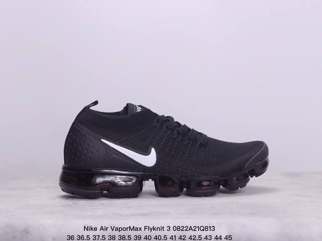 真标nike Air Vapormax Flyknit 3耐克全掌大气垫透气跑步鞋 货号:Cw5643- xm0822Q813