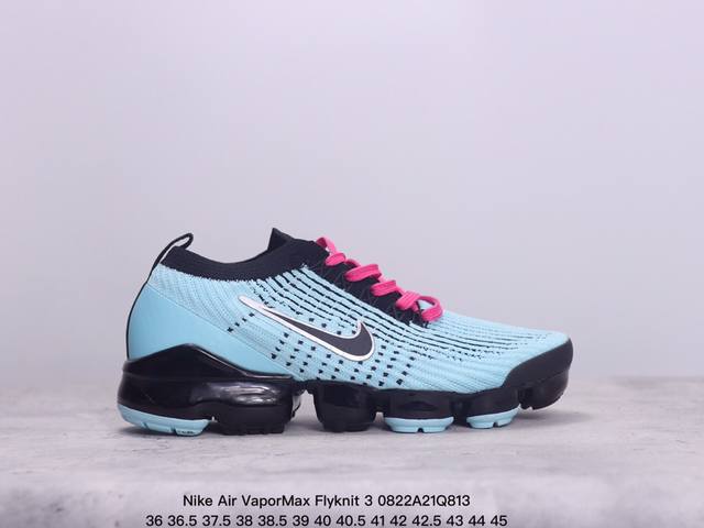 真标nike Air Vapormax Flyknit 3耐克全掌大气垫透气跑步鞋 货号:Cw5643- xm0822Q813