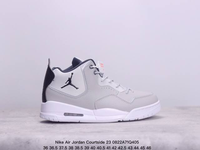 公司级耐克nike Air Jordan Courtside 23迈克尔 乔丹aj3代简版中帮复古休闲运动文化篮球鞋 货号:Fq6861-121 尺码:36 3