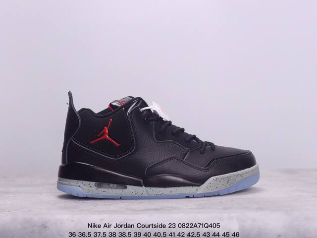 公司级耐克nike Air Jordan Courtside 23迈克尔 乔丹aj3代简版中帮复古休闲运动文化篮球鞋 货号:Fq6861-121 尺码:36 3 - 点击图像关闭