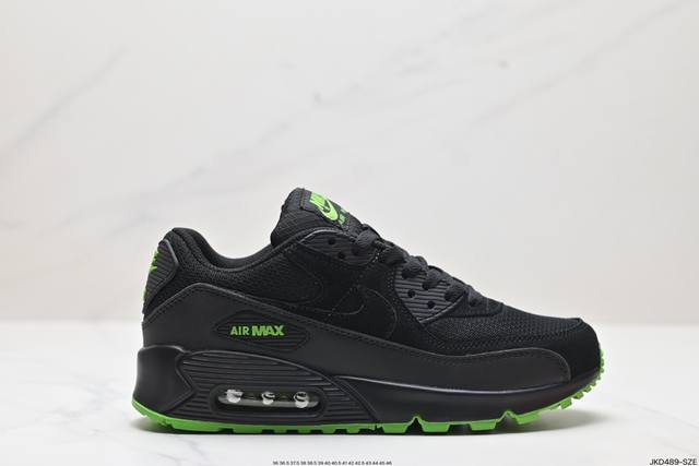 公司级nike Air Max 90初代系列低帮复古气垫百搭休闲运动慢跑鞋 货号:Db0625-101 尺码:36 36.5 37.5 38 38.5 39 4