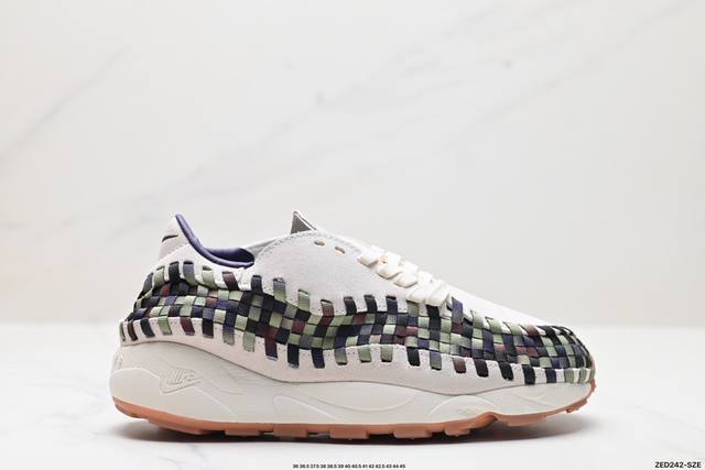 公司级耐克nike Air Footscape Woven 男女编织潮流运动休闲鞋 货号:Fv3615-191 尺码:36 36.5 37.5 38 38.5