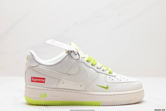 公司级nike Air Force 1‘07 原楦头原纸板 打造纯正低帮空军版型 专注外贸渠道 全掌内置蜂窝气垫 原盒配件 原厂中底钢印、拉帮完美 官方货号:B