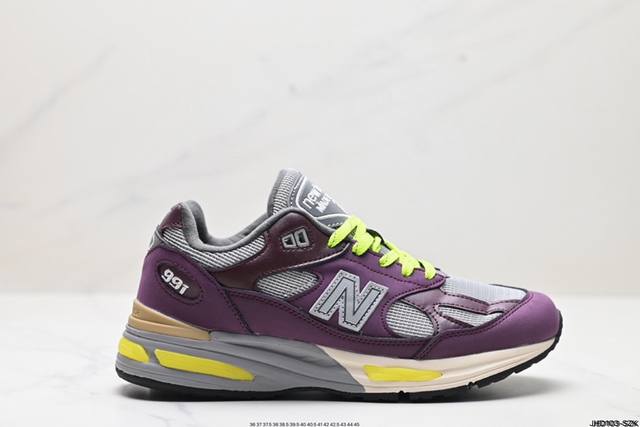 公司级nb新百伦new Balance 991V2 Made In Uk”Black“系列英产血统经典百搭老爹休闲运动跑步鞋 货号:U991Pd2 尺码:36 - 点击图像关闭