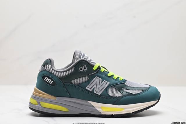 公司级nb新百伦new Balance 991V2 Made In Uk”Black“系列英产血统经典百搭老爹休闲运动跑步鞋 货号:U991Pd2 尺码:36