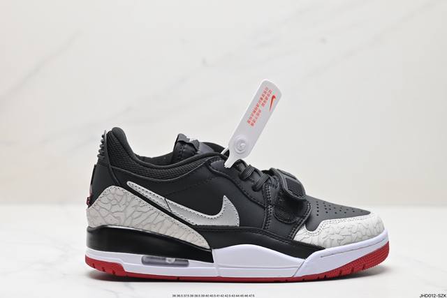 公司级三合一最强合体，多种新配色回归耐克nike Air Jordan Legacy 312 Low”White Grey Fog Blue Red“乔丹最强三