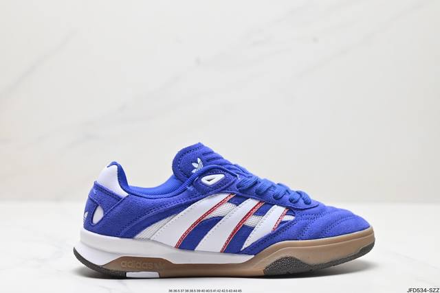 公司级adidas Originals Predator Mundial 皮革 阿迪达斯经典融合 大胆创新 防滑耐磨 低帮 生活休闲鞋 货号:If9607 尺码