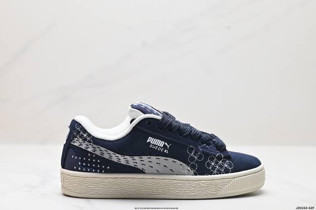 公司级puma Suede Xl复古单品 彪马 防滑耐磨低帮德训板鞋 货号:395777 01 尺码:36 37 37.5 38 38.5 39 40 40.5