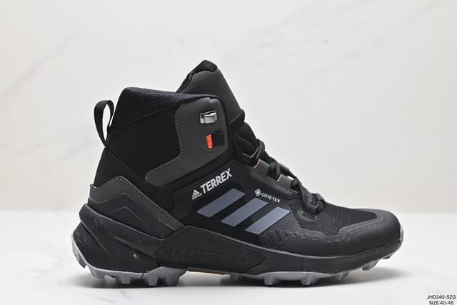 公司级adidas Terrex Swift R3 Mid Gtx阿迪达斯男子防水登山鞋 货号:Gy6765 尺码:40-45 ld:Jhd -Szg