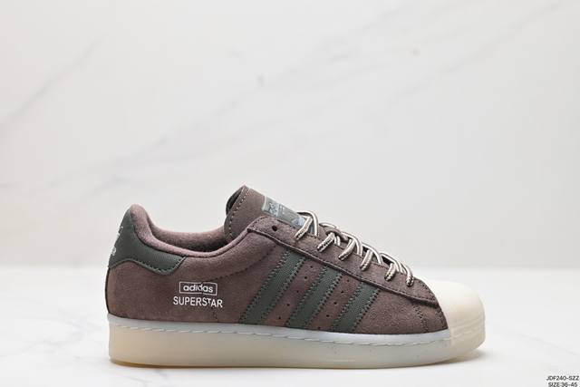 真标阿迪达斯adidas三叶草 Originals Superstar Pride Rm贝壳头系列低帮经典百搭休闲运动板鞋 货号:Lf8090 尺码:36-45