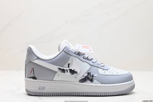 公司级nike Air Force 1‘07 原楦头原纸板 打造纯正低帮空军版型 专注外贸渠道 全掌内置蜂窝气垫 原盒配件 原厂中底钢印、拉帮完美 官方货号:C