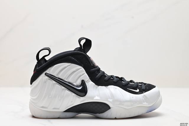 真标nike Foamposite Pro Black Metallic Gold 喷泡 中帮 复古篮球鞋 货号:6 41 009 尺码:40-45 id:Jk