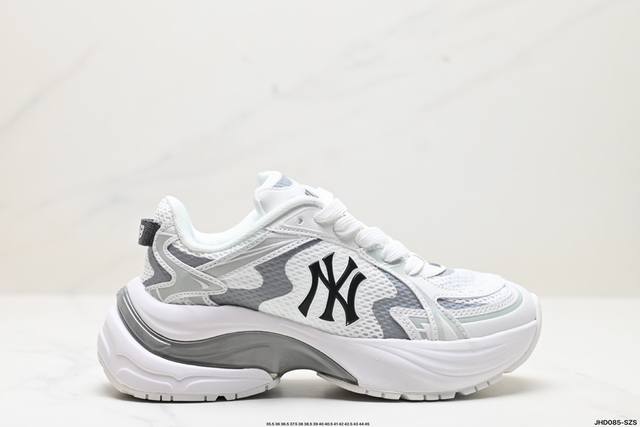 公司级mlb New York Yankees Curve Runner 舒适百搭 防滑耐磨 低帮 流浪鞋跑步鞋 货号:3Arnspl4N 尺码:35.5 36