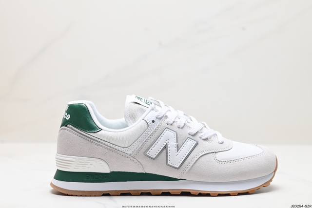 公司级升级原楦开发纸版版型#全新574升级版来啦！Nb新百伦new Balance U574升级版系列低帮复古休闲运动慢跑鞋 货号:Ml574Evg 尺码:36