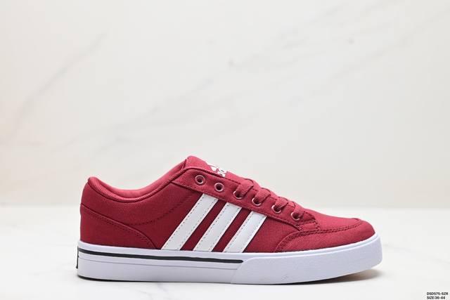 真标阿迪达斯 Adidas Gvp Canvas Str 三叶草布面时尚休闲板鞋 货号:G17649 尺码:36-44 id:Dsd575-Szr