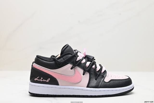 公司级nike Air Jordan 1 Low Se Aj1乔1低帮休闲板鞋 同步官方配色 官方货号:Dx4374-008 尺码:36 36.5 37.5 3