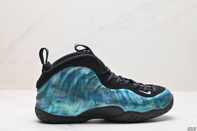 真标nike Foamposite One Xx喷泡 中帮 复古篮球鞋 货号:575420 008 尺码:40-45 id:Jfd101-Szr