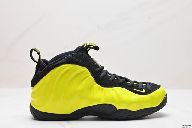 真标nike Foamposite Pro Black Metallic Gold 喷泡 中帮 复古篮球鞋 货号:6 41 800 尺码:40-45 id:Jk