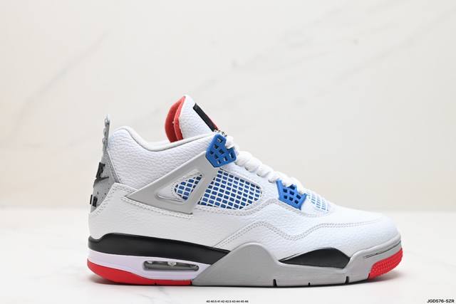 公司级nike Air Jordan 4 Retro 耐克迈克尔 乔丹aj4代中帮复古休闲运动文化篮球鞋 原厂材料tpu超q弹网格材质 缜密拉帮及中底钢印细节