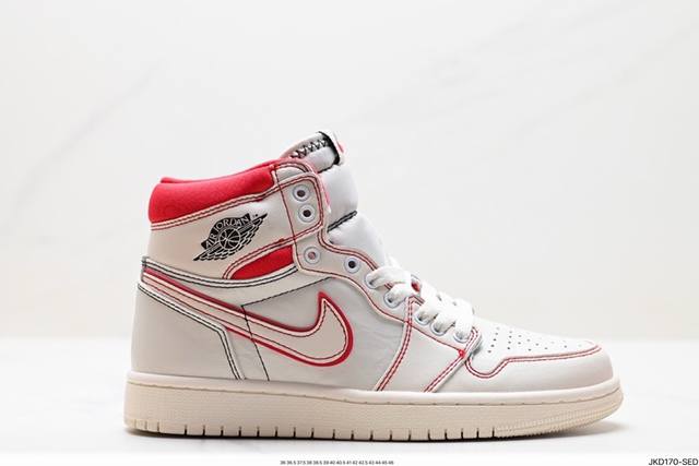 公司级nike Air Jordan 1 Retro High Aj1乔丹一代高帮经典复古文化休闲运动篮球鞋 货号:Cd4487 100 尺码:36 36.5 - 点击图像关闭