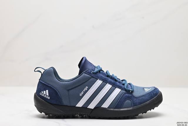 真标adidas Daroga Canvas 阿迪达斯男鞋登山鞋防滑耐磨野营运动鞋减震越野徒步鞋军迷户外靴 货号:Q34647 尺码:39-45 ld:Jdd1