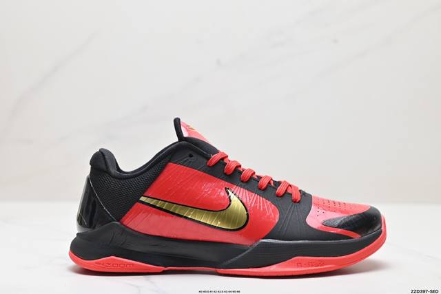 公司级耐克nike Zoom Kobe V Protro 科比5系列低帮复刻实战运动低帮文化篮球鞋 货号:Hf5182-600 尺码:40 40.5 41 42