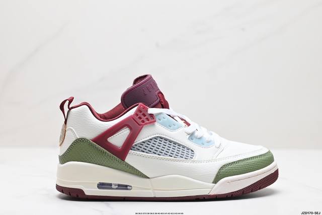 真标nike Air Jordan Spizike Low舒适百搭 防滑耐磨 低帮 复古篮球鞋 货号:Fq1759-400 尺码:36 36.5 37.5 38 - 点击图像关闭