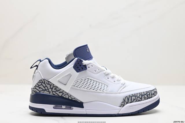 真标nike Air Jordan Spizike Low舒适百搭 防滑耐磨 低帮 复古篮球鞋 货号:Fq1759-400 尺码:36 36.5 37.5 38