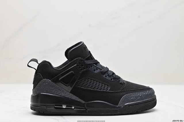 真标nike Air Jordan Spizike Low舒适百搭 防滑耐磨 低帮 复古篮球鞋 货号:Fq1759-400 尺码:36 36.5 37.5 38