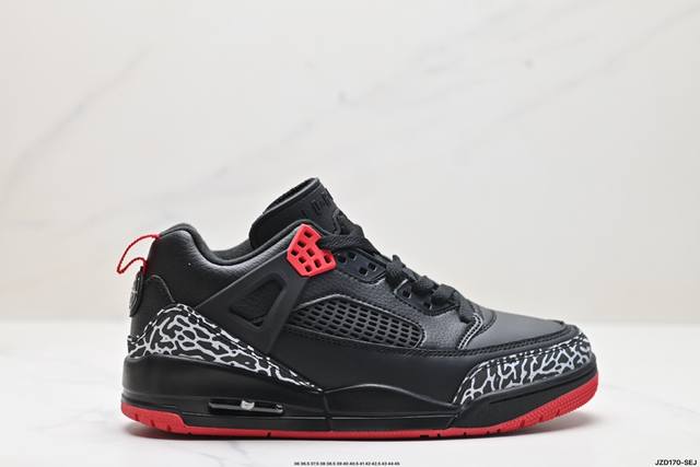 真标nike Air Jordan Spizike Low舒适百搭 防滑耐磨 低帮 复古篮球鞋 货号:Fq1759-400 尺码:36 36.5 37.5 38