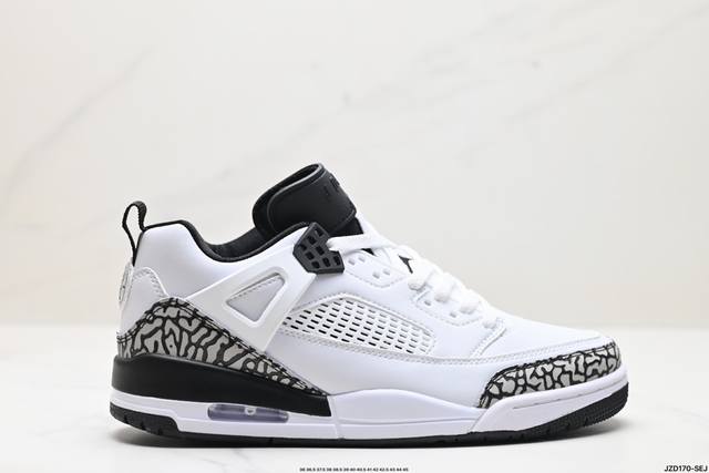 真标nike Air Jordan Spizike Low舒适百搭 防滑耐磨 低帮 复古篮球鞋 货号:Fq1759-400 尺码:36 36.5 37.5 38