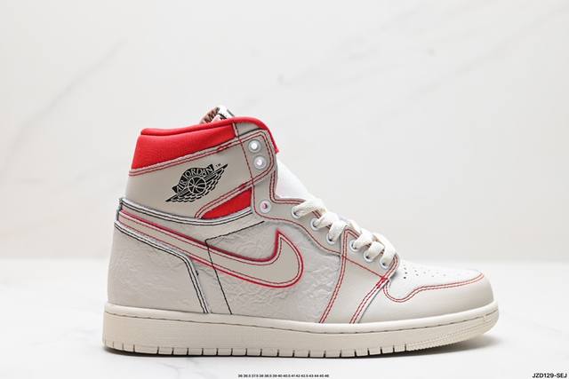 真标nike Air Jordan 1 Retro High Aj1乔丹一代高帮经典复古文化休闲运动篮球鞋 货号:555088-010 尺码:36 36.5 3