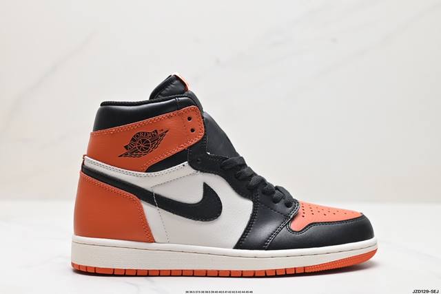 真标nike Air Jordan 1 Retro High Aj1乔丹一代高帮经典复古文化休闲运动篮球鞋 货号:555088-010 尺码:36 36.5 3