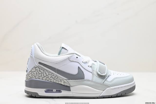 公司级三合一最强合体，多种新配色回归耐克nike Air Jordan Legacy 312 Low”White Grey Fog Blue Red“乔丹最强三