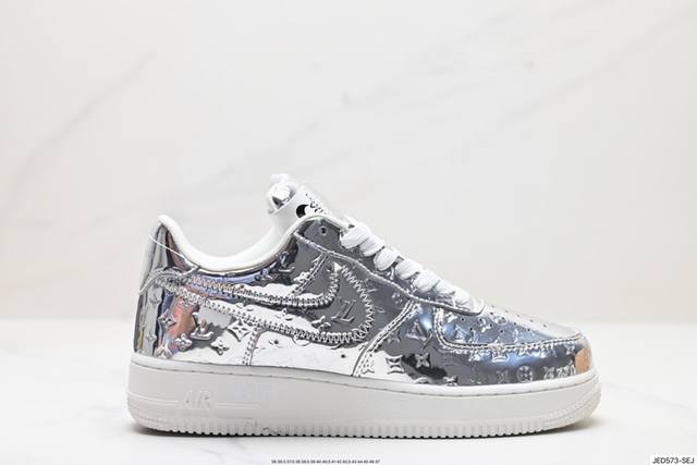 福利 公司级nike Air Force 1 X Louis Vuitton 原楦头原纸板 打造纯正低帮空军版型 专注外贸渠道 全掌内置蜂窝气垫 原盒配件 原厂